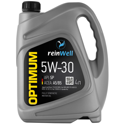 4953 ReinWell Моторное масло 5W-30 API SP, ACEA A5/B5 (4л) - 4 л